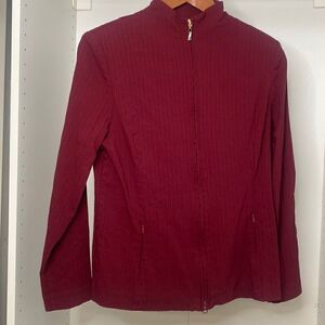 Ballessa Burgundy Jacket Made in Canada